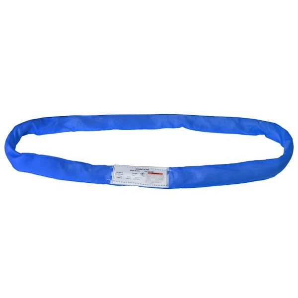 Endless Polyester Round Lifting Sling - 11' (Blue)